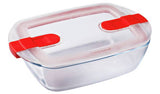 Argos Pyrex Cook & Heat Rectangular Glass Baking Dish with Lid, 1L- Buy online at McGrocer