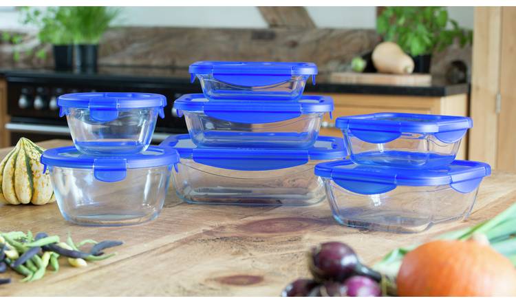 Pyrex Cook & Go Set 7-piece glass dishes imported from UK