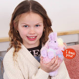 Curlimals Bo The Bunny interactive plush toy, UK version