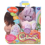 Curlimals Bo The Bunny interactive plush toy, UK version