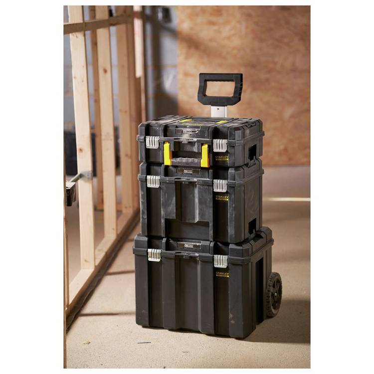 Stanley Fatmax Pro-Stack mobile tool storage tower 33 inch - British product
