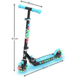 EVO Light Blast foldable 2 wheel scooter blue, UK version