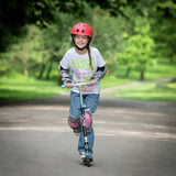 EVO Light Blast foldable 2 wheel scooter blue, UK version