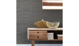 Boutique dark grey gilded texture wallpaper - (British brand)