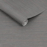 Boutique dark grey gilded texture wallpaper - (British brand)