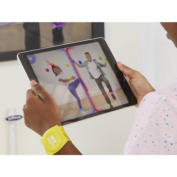 Hasbro Twister Air party game bands and stand, UK version