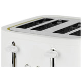 Cookworks 4 slice toaster white - British product