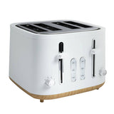 Cookworks 4 slice toaster white - British product