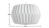 Habitat green paper easy fit lampshade 37cm, UK version