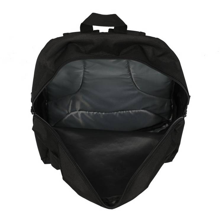 Classic backpack black with padded straps (British brand)
