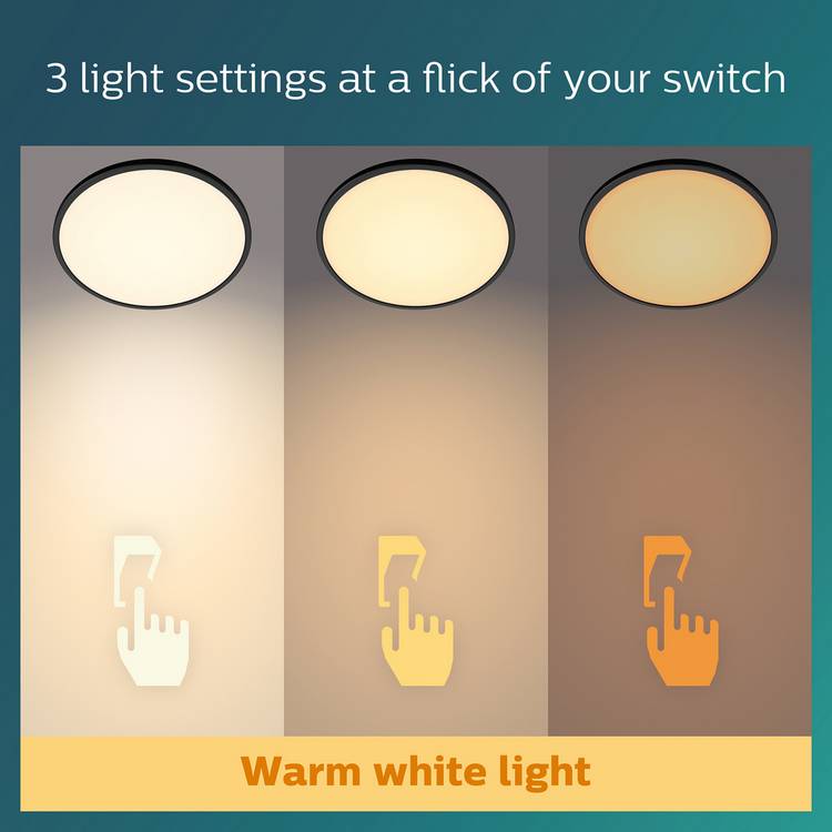 Philips super slim LED ceiling light 30cm - British product