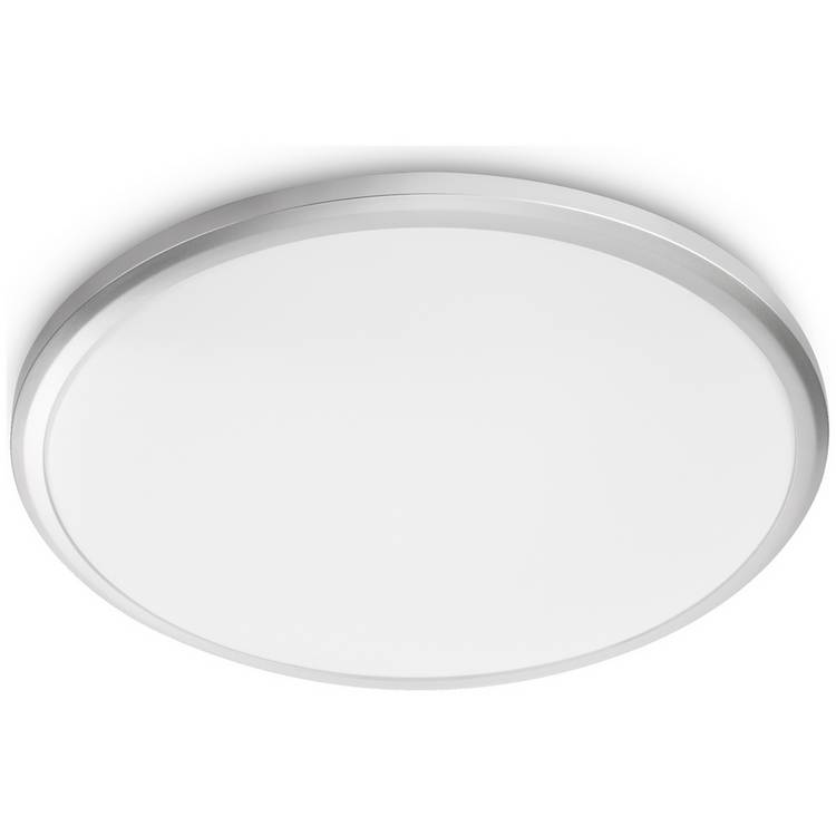 Philips Spray bathroom LED ceiling light in silver, UK version
