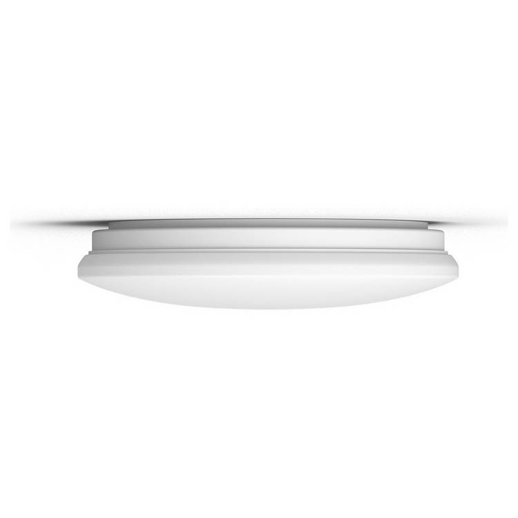 Philips LED Moire white ceiling light, imported from the UK