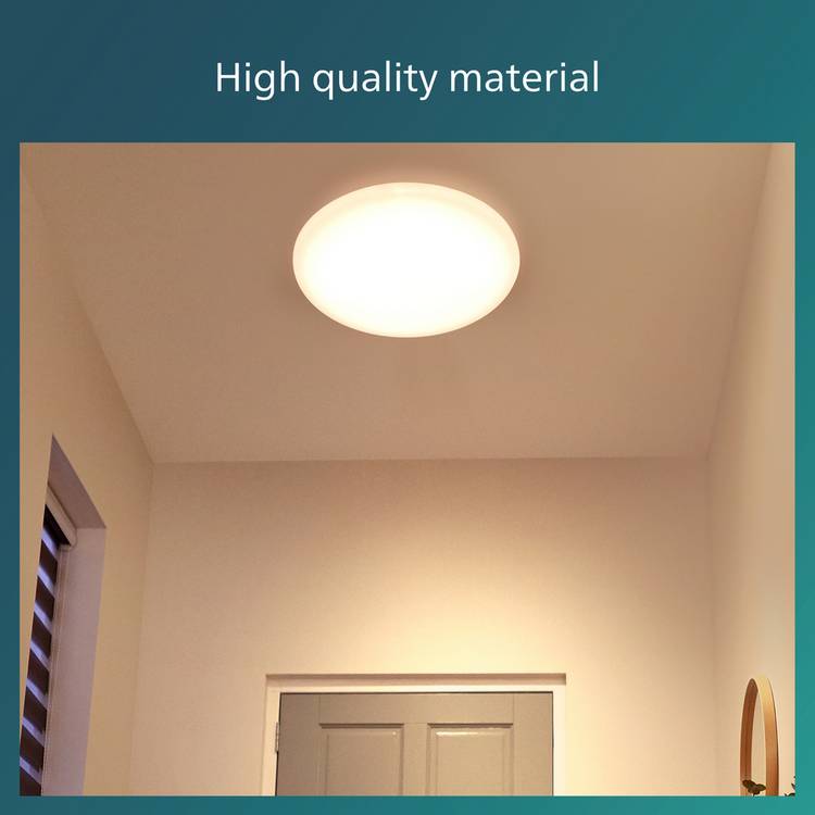 Philips motion sensor flush ceiling light 26cm, UK version