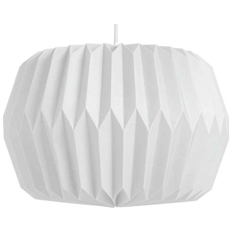 Habitat White Paper Easy Fit Lampshade - 37cm