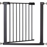 Cuggl grey safety gate with double-locking handle, imported from the UK