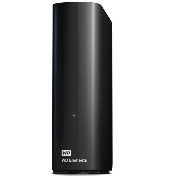 Western Digital Elements 18TB desktop hard drive black, UK version