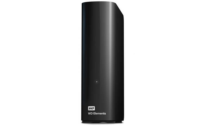 Western Digital Elements 18TB desktop hard drive black, UK version