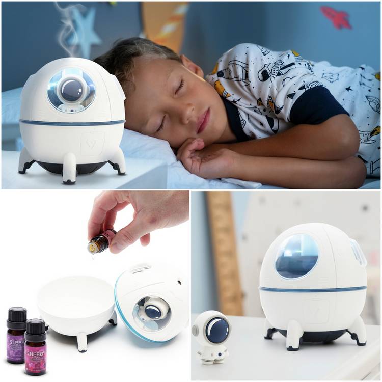 Rio Spaceship Explorer humidifier diffuser night light (British brand)