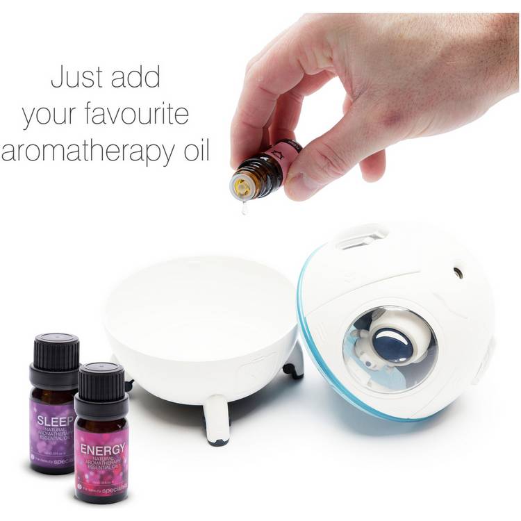 Rio Spaceship Explorer humidifier diffuser night light (British brand)