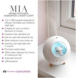 Rio MIA humidifier diffuser night light (British brand)