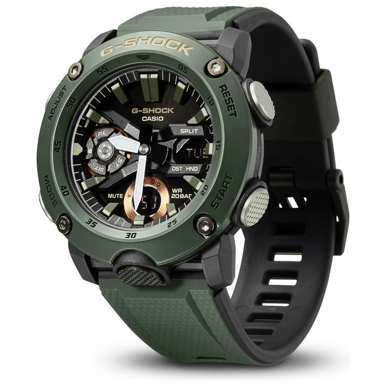 Casio G-SHOCK Army Green chronograph watch - British brand