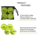 Opti tennis balls set of 4, UK version