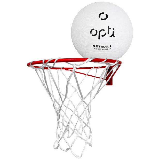 Opti netball ring and ball set for training, UK version