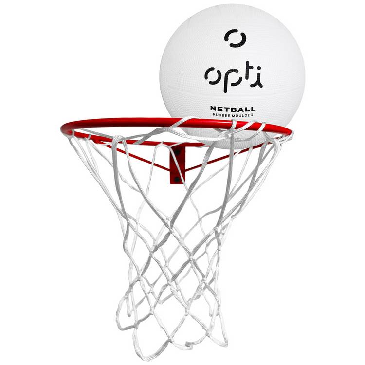 Opti netball ring and ball set for training, UK version