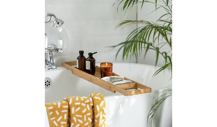 Habitat bamboo bath bridge natural 76.2cm wide (British brand)
