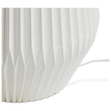 Habitat Origami column floor lamp in white, UK version