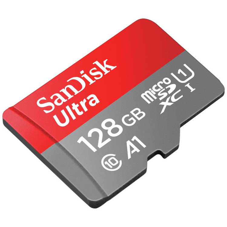 SanDisk Ultra microSD memory card 128GB - British product