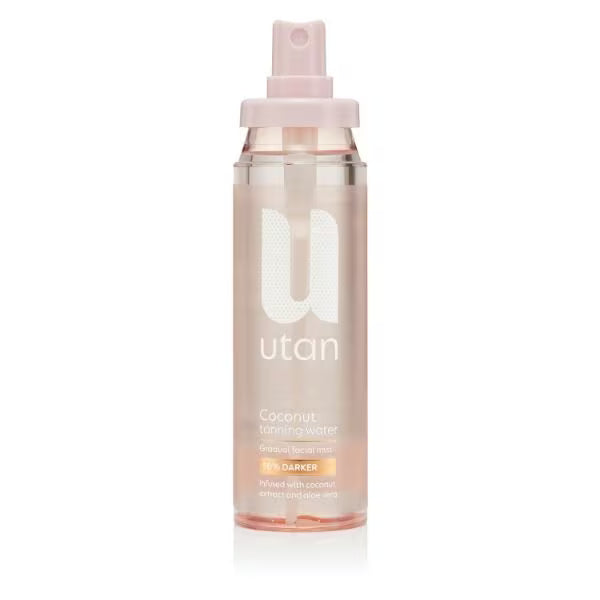utan Coconut Tanning Water 50% Darker 100ml (British brand)