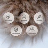 Naturally Sheepskins long wool quad rug 180x110 cm, UK version