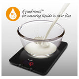 Salter Aquatronic glass digital kitchen scale black - British product