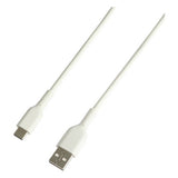 USB-C to USB-A 2.0 charging cable 3m white (British brand)