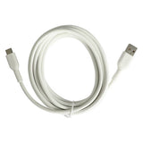 USB-C to USB-A 2.0 charging cable 3m white (British brand)