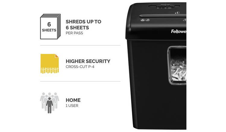 Fellowes P-30C cross cut paper shredder 15 litre, UK version
