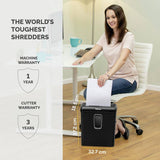 Fellowes P-30C cross cut paper shredder 15 litre, UK version