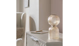 Argos Habitat Globe Ribbed Glass Table Lamp - Champagne- Buy online at McGrocer