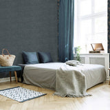 Superfresco Heritage Texture Navy wallpaper roll 52cm x 10m, UK version