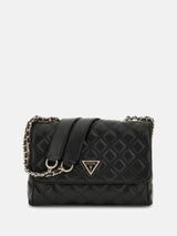 Next Guess Black Giully II 2 Compartment Convertible Flap Bag- Buy online at McGrocer