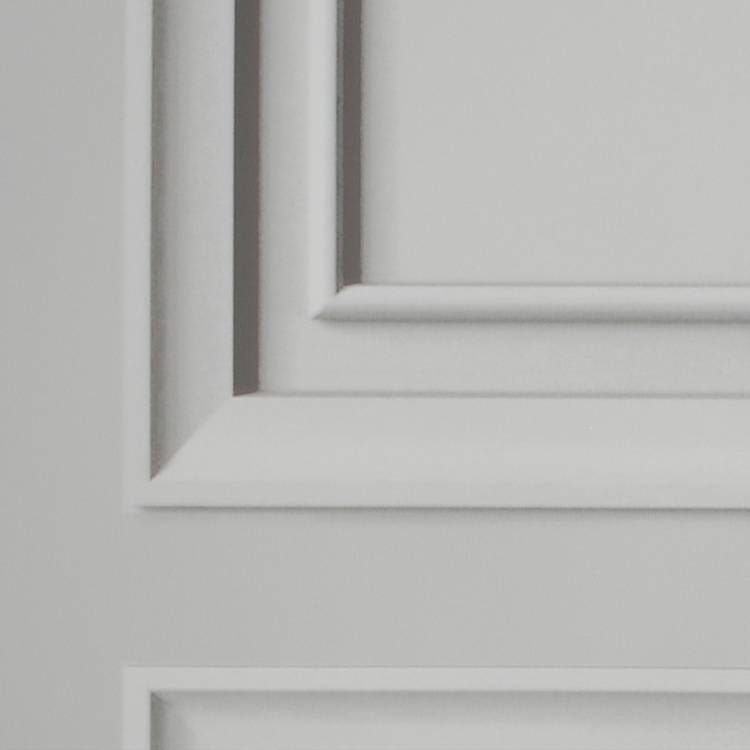 Fresco Wood Panel Grey Wallpaper roll, UK version