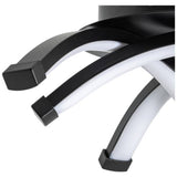 Argos Home black criss cross flush ceiling light 31cm, imported from the UK