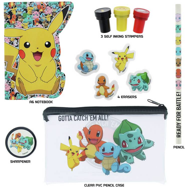 Pokémon activity colouring set 142 piece - British product