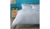 Habitat Brush Strokes Print Bedding Set in eggshell blue, imported from the UK