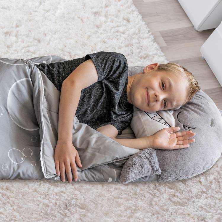 Happy Nappers shark large sleeping bag 280 GSM (British brand)