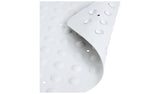 Argos Home rubber shower mat white 54x54cm, imported from the UK