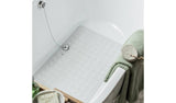 Argos Home rubber bath mat white 70x40cm, imported from the UK