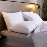 Costco UK Snuggledown Clusterdown Synthetic Pillows 4 Pack (Medium Support) 48 x 74 cm- Buy online at McGrocer